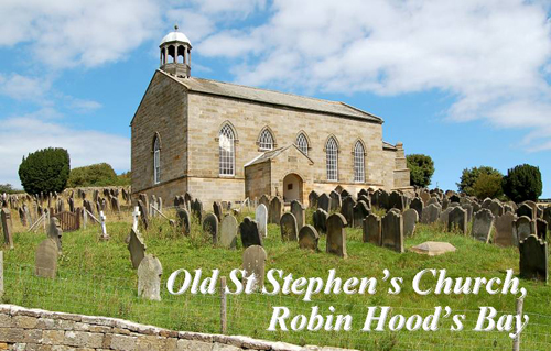 Old St Stephen's Church, Robin Hood's Bay Picture Magnets