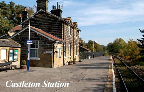 Castleton Station Picture Magnets