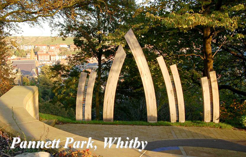 Pannett Park, Whitby Picture Magnets