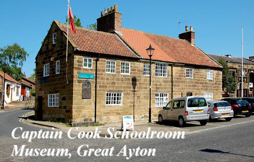 Captain Cook Schoolroom Museum,  Great Ayton Picture Magnets