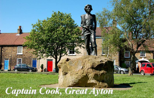Captain Cook, Great Ayton Picture Magnets