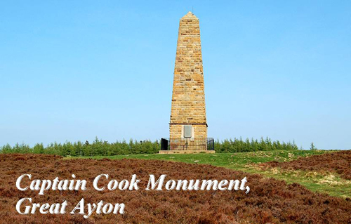 Captain Cook Monument, Great Ayton Picture Magnets