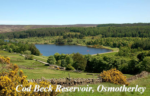 Cod Beck Reservoir, Osmotherley Picture Magnets
