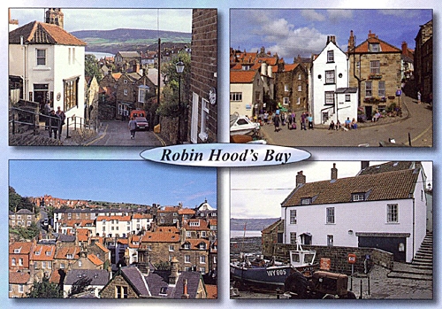 Robin Hood's Bay postcards