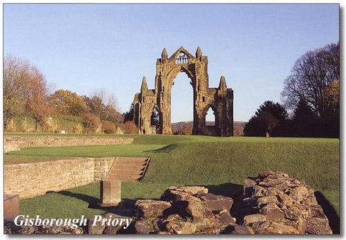Gisborough Priory Postcards