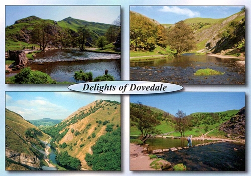 Delights of Dovedale postcards