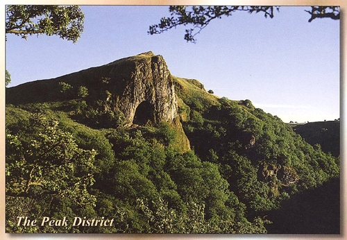 The Peak District (Thor's Cave, Manifold Valley) Postcards