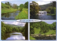 Rivers of Derbyshire postcards