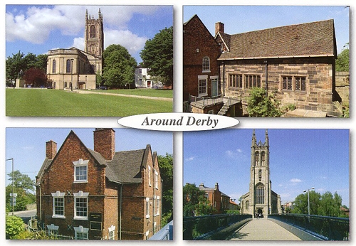 Around Derby postcards