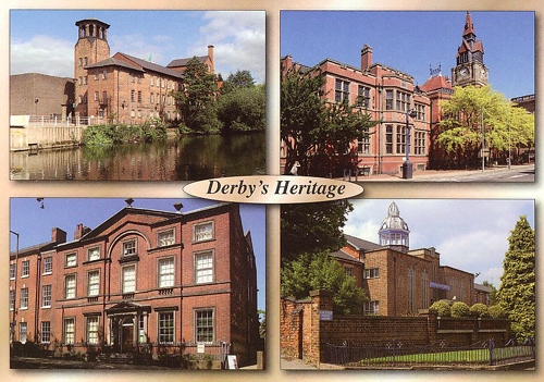 Derby's Heritage postcards