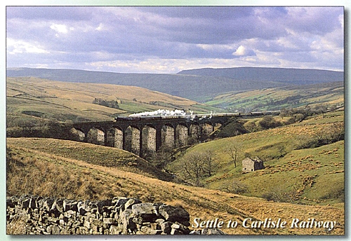 Settle to Carlisle Railway (Dent Head Viaduct) Postcards