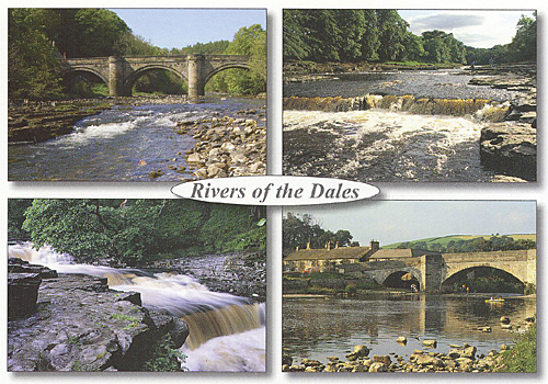 Rivers of the Dales postcards