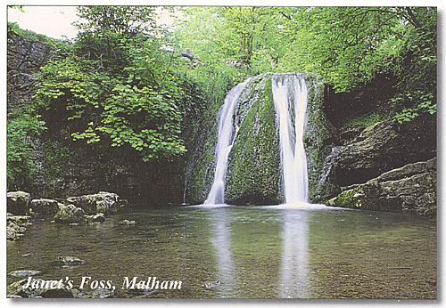 Janet's Foss, Malham Postcards