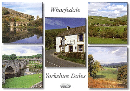 Wharfedale, Yorkshire Dales postcards
