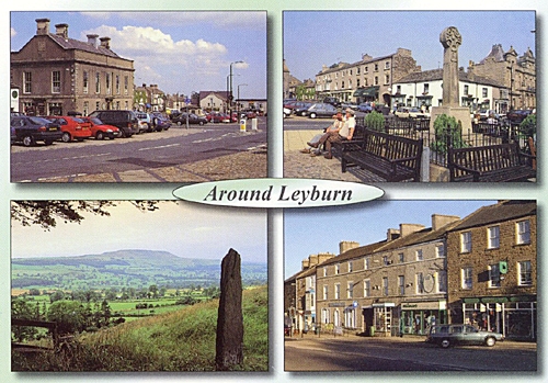 Around Leyburn postcards