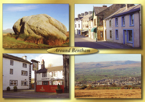 Around Bentham postcards