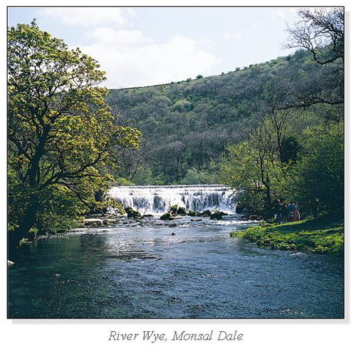 River Wye, Monsal Dale Square Cards