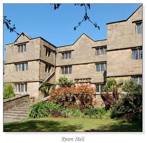 Eyam Hall Square Cards