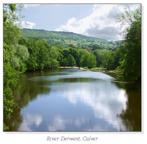 River Derwent, Calver Square Cards