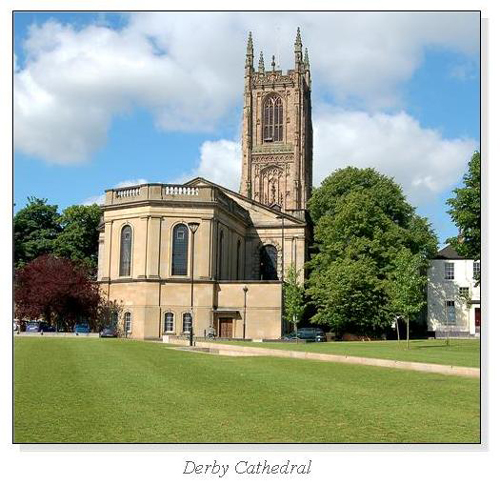 Derby Cathedral Square Cards