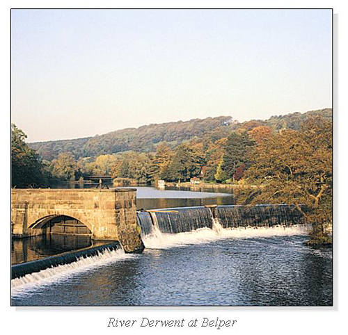 River Derwent at Belper Square Cards