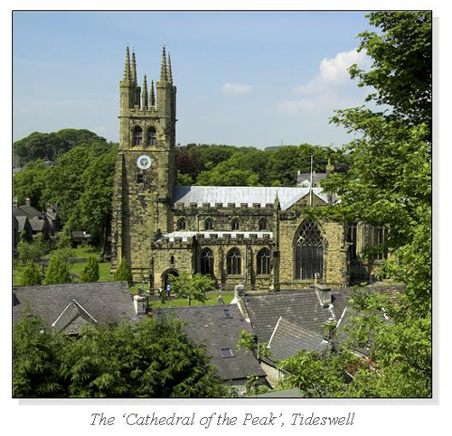 The 'Cathedral of the Peak', Tideswell Square Cards