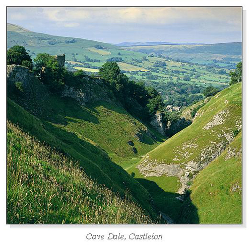 Cave Dale, Castleton Square Cards