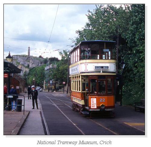 National Tramway Museum, Crich Square Cards