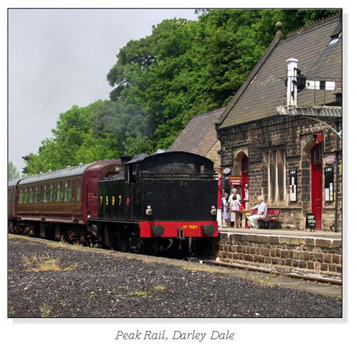 Peak Rail, Darley Dale Square Cards