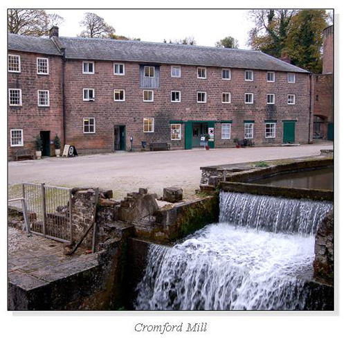 Cromford Mill Square Cards