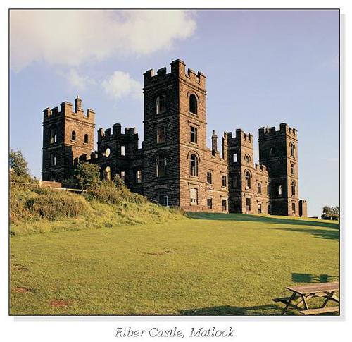 Riber Castle, Matlock Square Cards