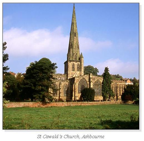 St Oswald's Church, Ashbourne Square Cards