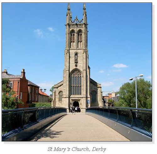 St Mary's Church, Derby Square Cards