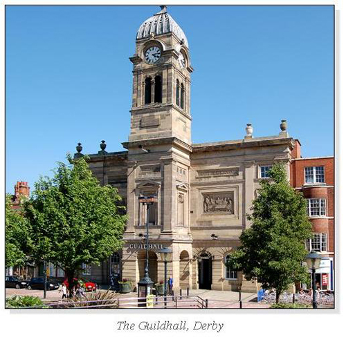 The Guildhall, Derby Square Cards