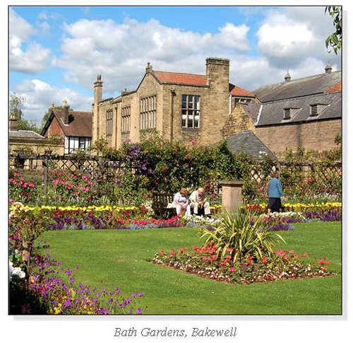 Bath Gardens, Bakewell Square Cards