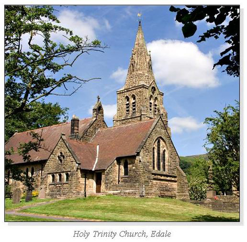 Holy Trinity Church, Edale Square Cards