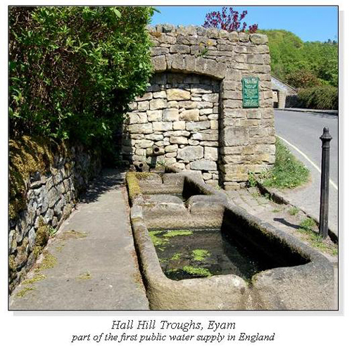 Hall Hill Troughs, Eyam Square Cards