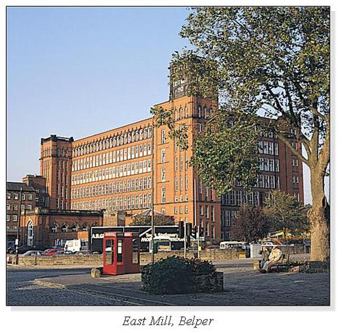 East Mill, Belper Square Cards