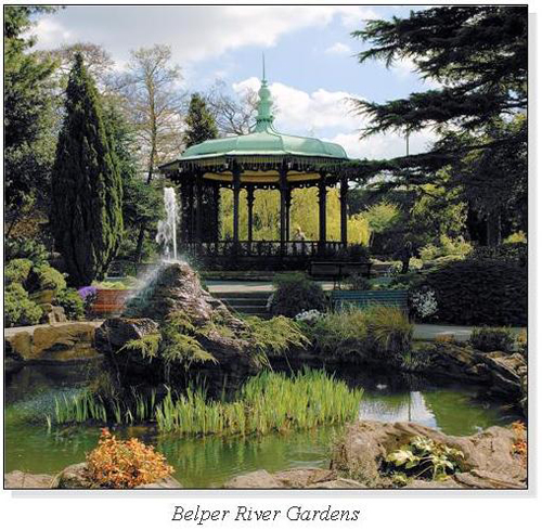 Belper River Gardens Square Cards
