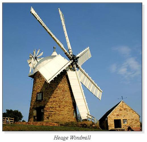 Heage Windmill Square Cards