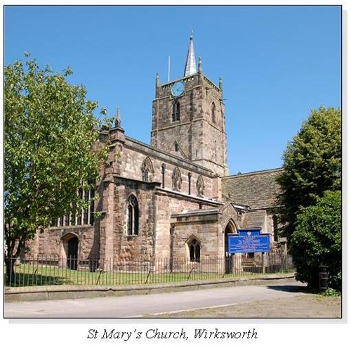 St Mary's Church, Wirksworth Square Cards
