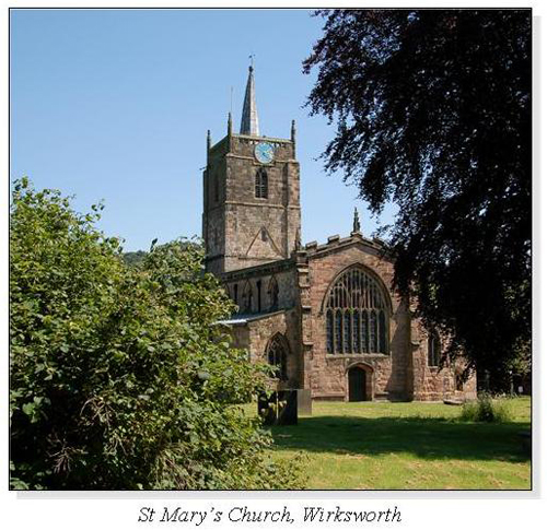 St Mary's Church, Wirksworth Square Cards