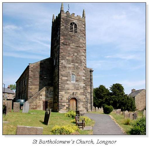 St Bartholomew's Church, Longnor Square Cards
