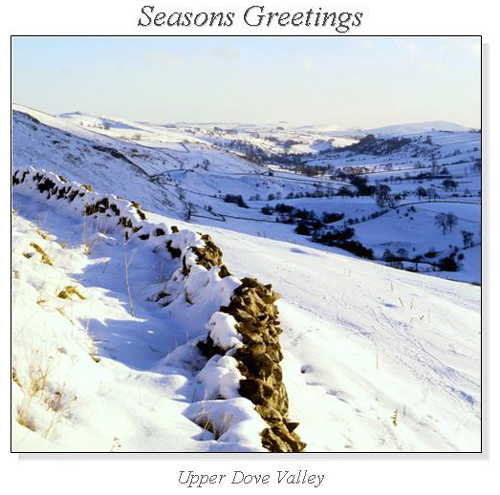 Upper Dove Valley Christmas Square Cards