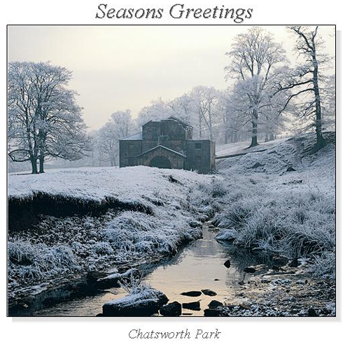 Chatsworth Park Christmas Square Cards