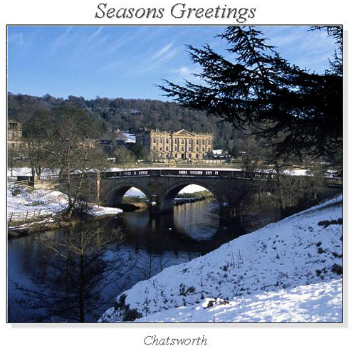 Chatsworth Christmas Square Cards