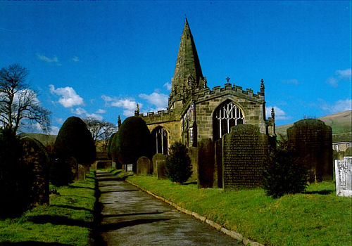 St. Peter's Parish Church, Hope Postcards