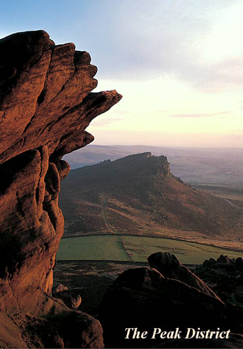 The Peak District (Hen Cloud from The Roaches) Postcards
