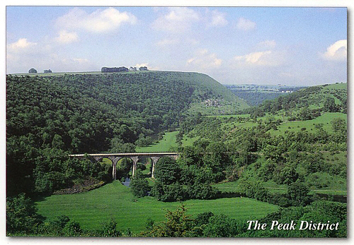 The Peak District (Monsal Dale & Viaduct) Postcards