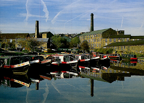 Peak Forest Canal, New Mills Postcards